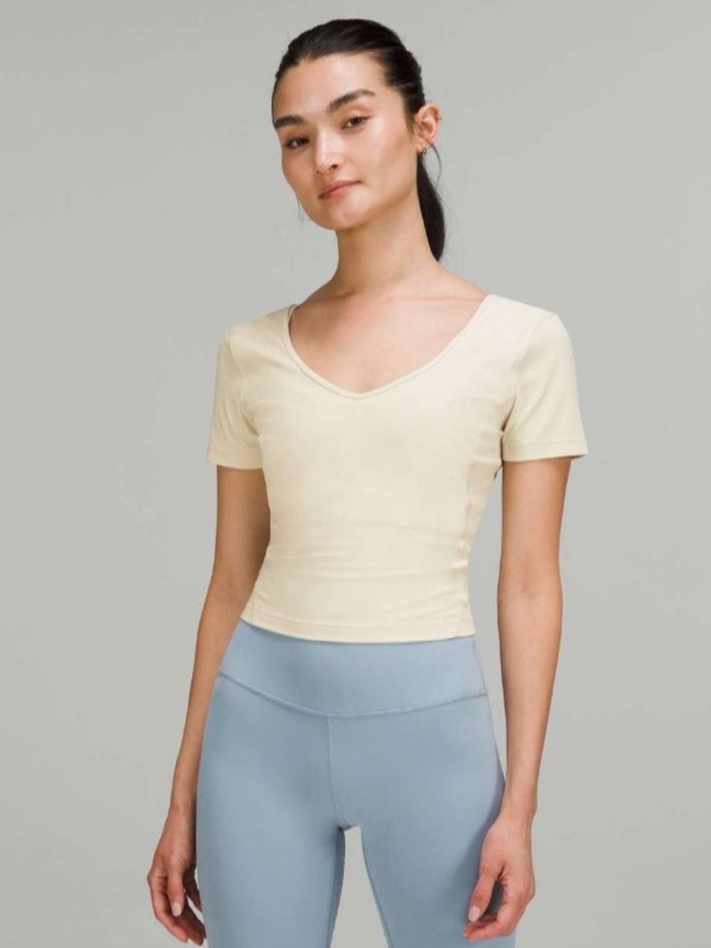 Lululemon Align T-shirt In White Opal